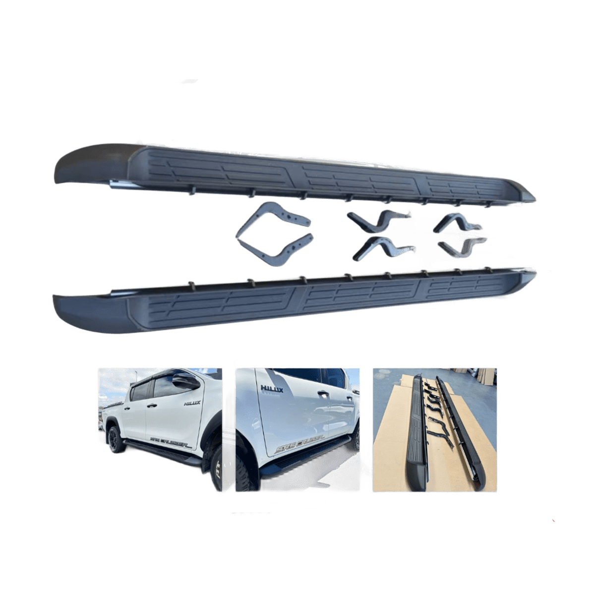 Side step Hilux OEM style